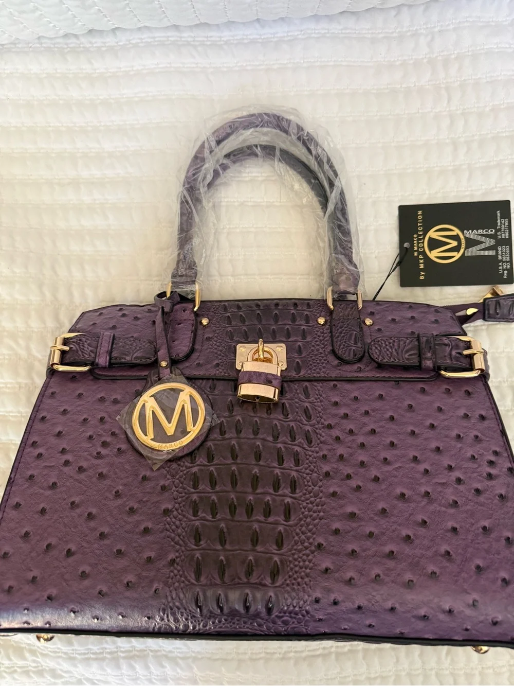 Bougie on a Budget! Birkin-Inspired Bag and Wristlet Set